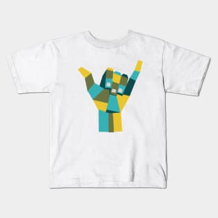 Patchwork Shaka Kids T-Shirt